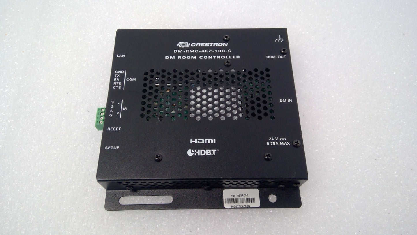 Crestron DM-RMC-4KZ-100-C 4k 8G Receiver Room Controller
