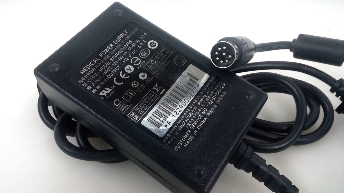 Original Barco Medical Power Supply 12V 5A 8-pin  BPM060S12F09 Charger