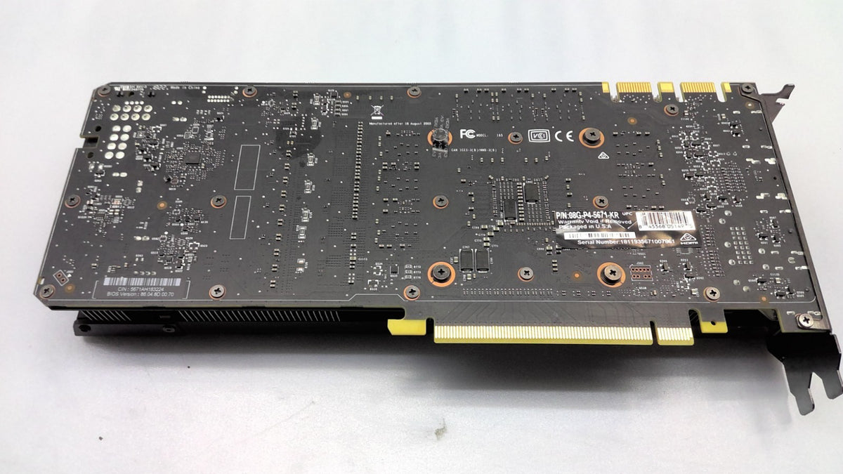 EVGA NVIDIA GeForce GTX 1070 Ti 8GB DDR5 Graphics Card P/N: 08G-P4-5671-KR