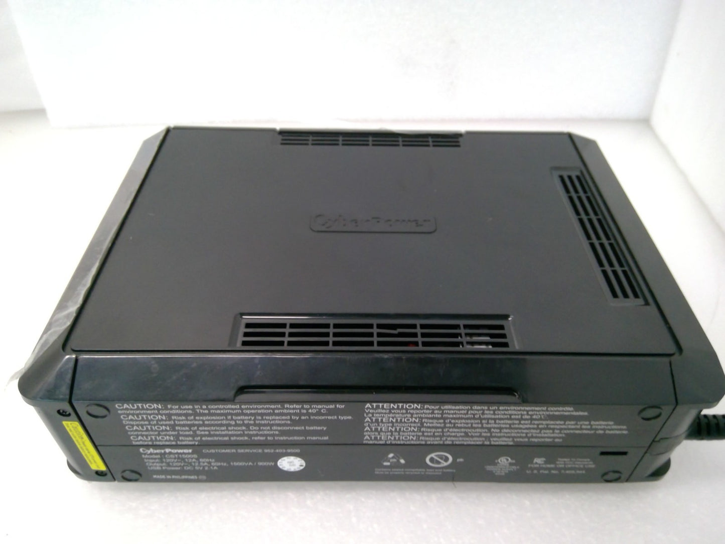 CyberPower CST1500S 900W Backup Portable Power Supply Black SINE WAVE *read*