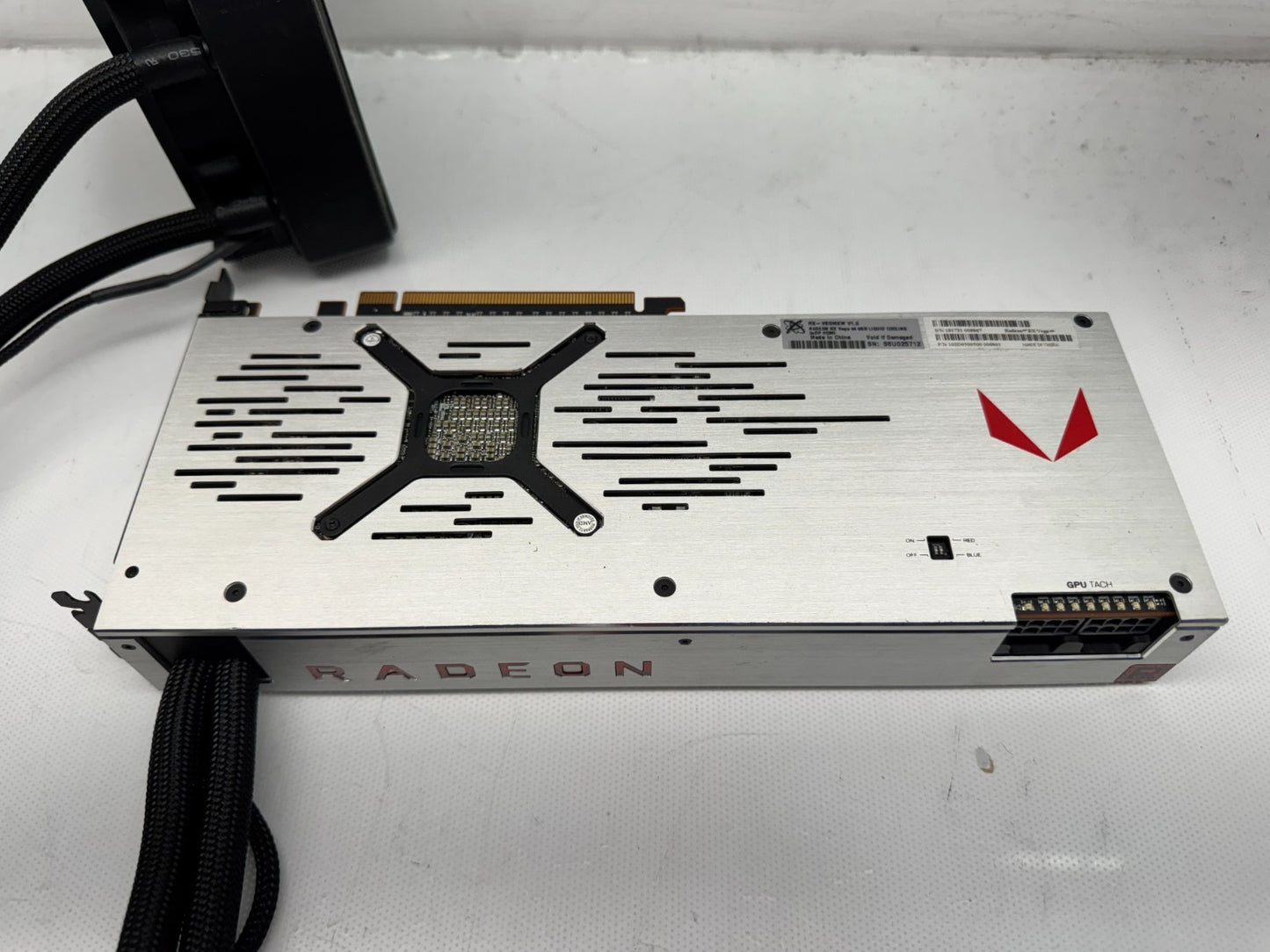 AMD Radeon Vega RX 64 LC Liquid Cooled grpahics card