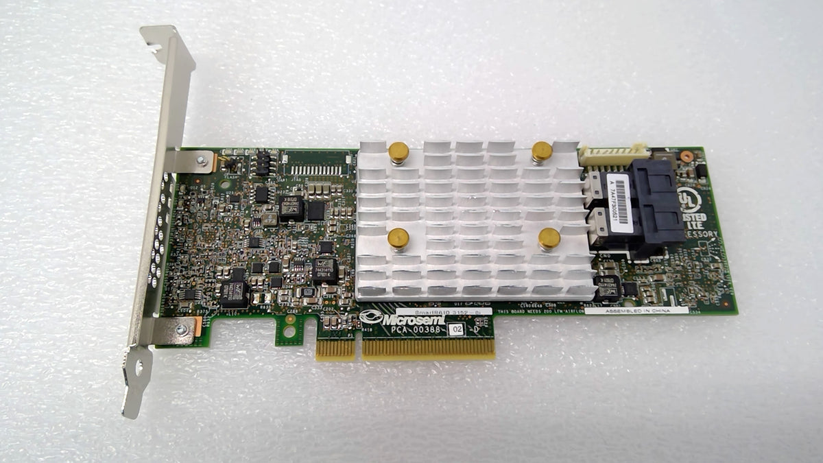 Microsemi 8 Port SmartRAID 3152-8i 12GBPS Gen 3 SAS/SATA Adapter