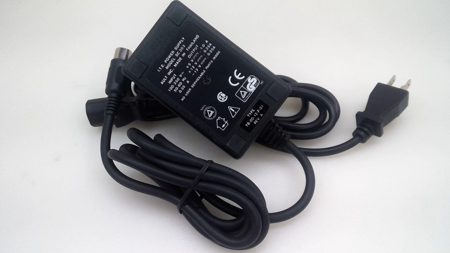 Ault Power Supply Model SC 30 3 5-Pin Male Connector 5V 1A/+12V 0.25A/-12/0.25A