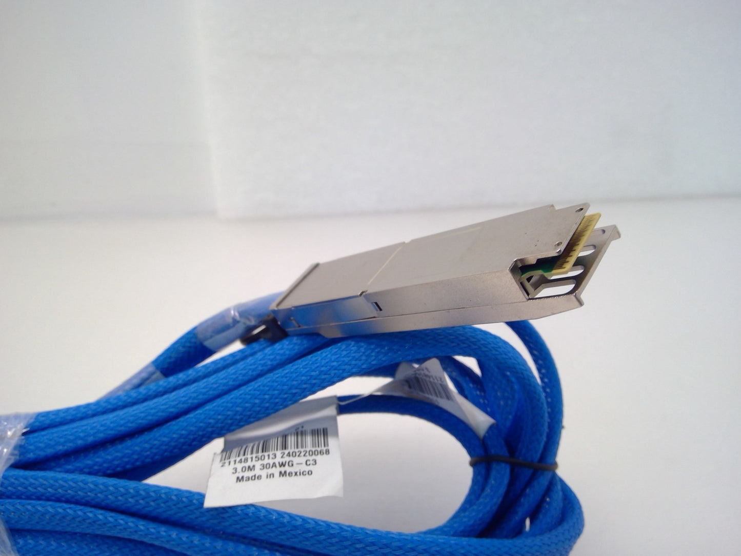 Molex 800G OSFP TO 2X400G QSFP112 DAC Breakout Cable 3m 30AWG 2114815013
