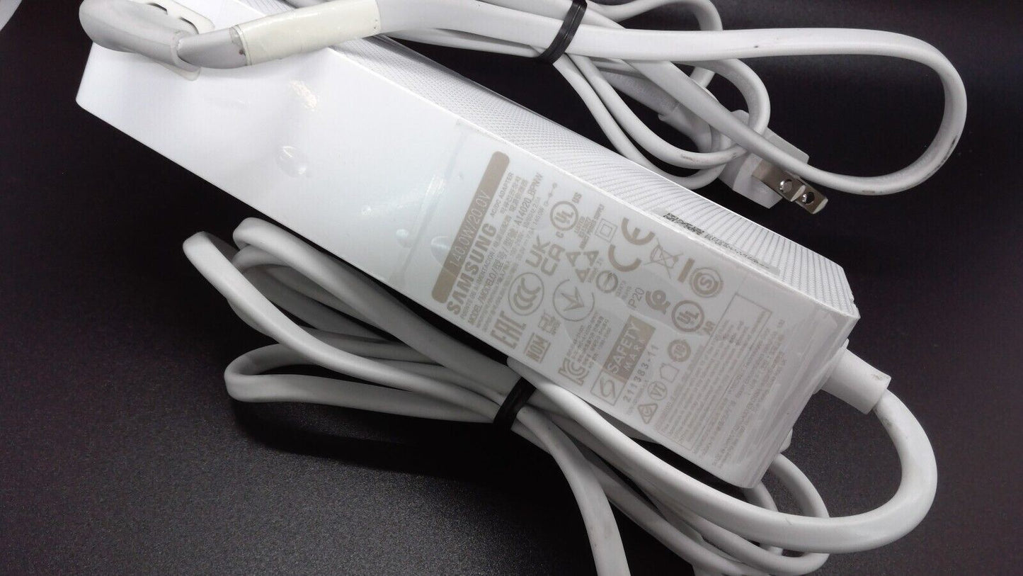 Genuine Samsung Monitor  TV20V 7A AC/DC Adapter Power Supply A14020_BPNW White