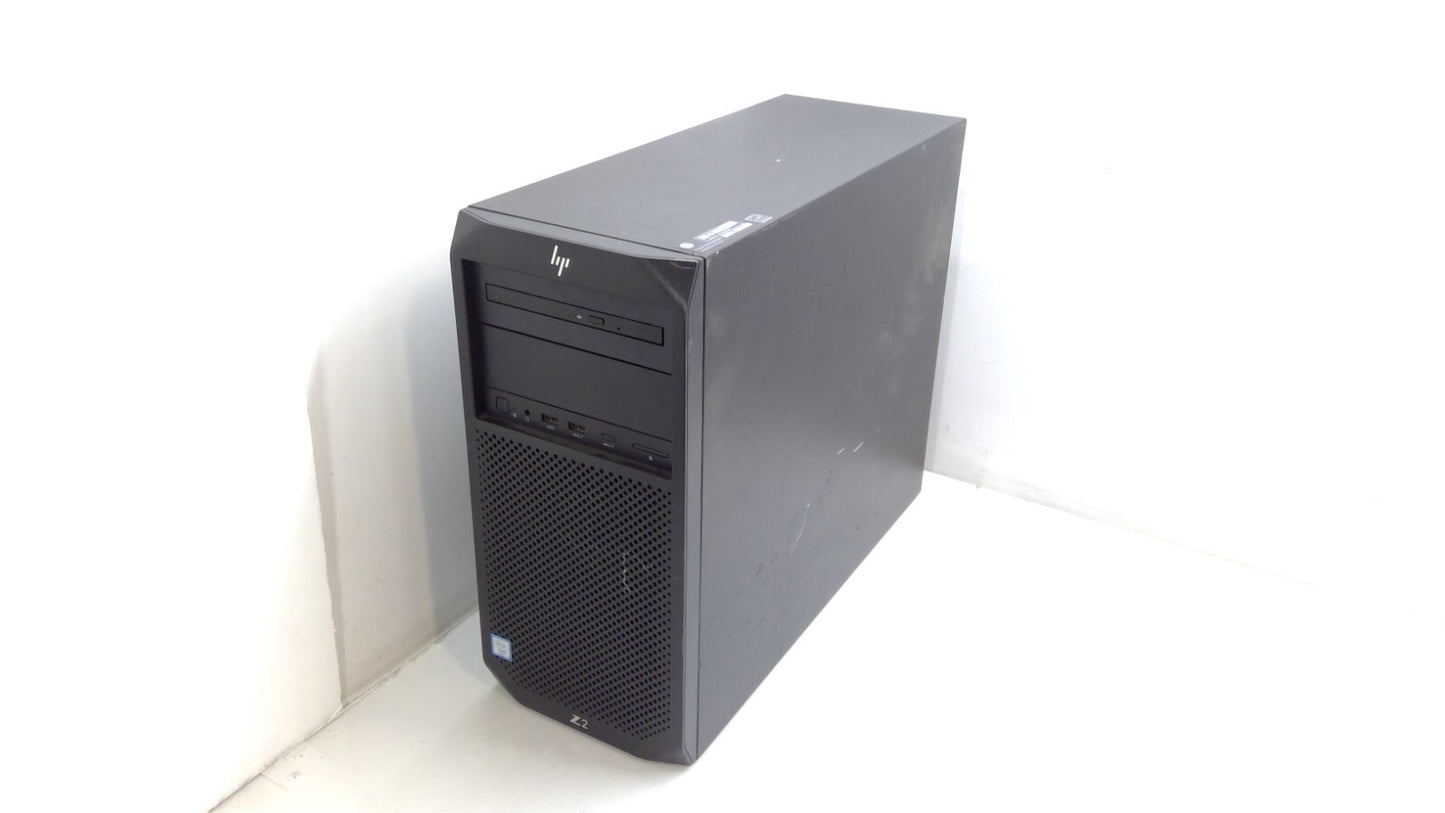 HP Z2 G4 WorkStation Desktop Xeon E-2144G 16GB RAM 256GB SSD WIFI B20 No Lid