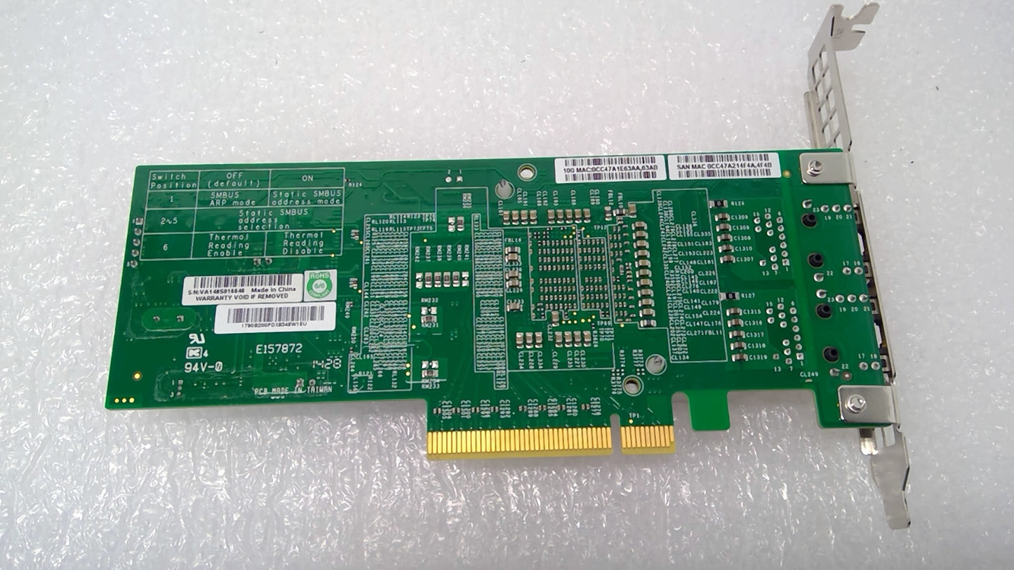Supermicro AOC-STG-i2T 2.00 Intel X540-AT2 2-Port 10GbE RJ45 PCIe 2.1 x8 NIC
