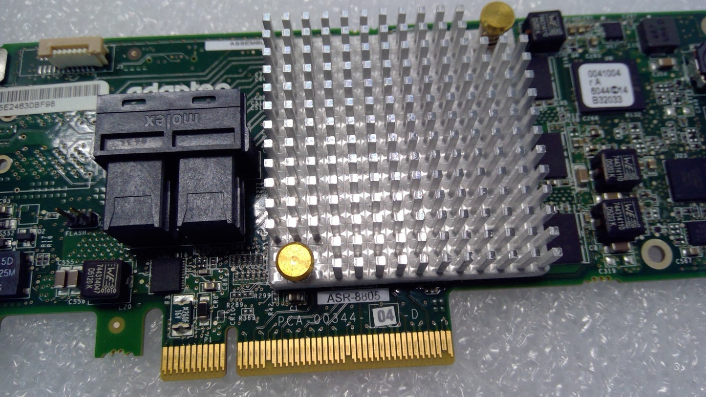 ADAPTEC ASR-8805 PCI-E 3.0 PCA-00344-04-D SAS/SATA/SSD RAID 12Gb/s