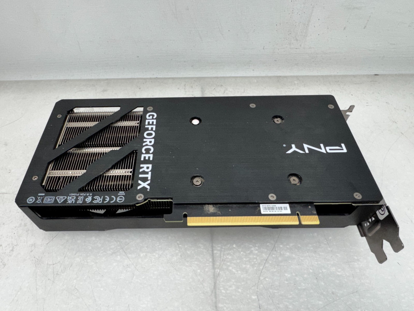 "For Parts" PNY RTX 4070 GAMING 12GB GDDR6X Graphics Card "Not Working"