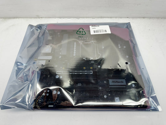 ASRock B560M-C Motherboard DDR4 LGA1200 WiFi Card open box