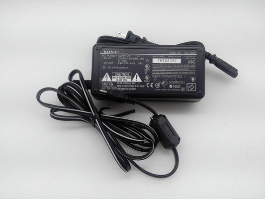 OEM Sony AC-L10A AC Power Adapter 8.4V DC 1.5A Camcorder Charger Genuine Camera