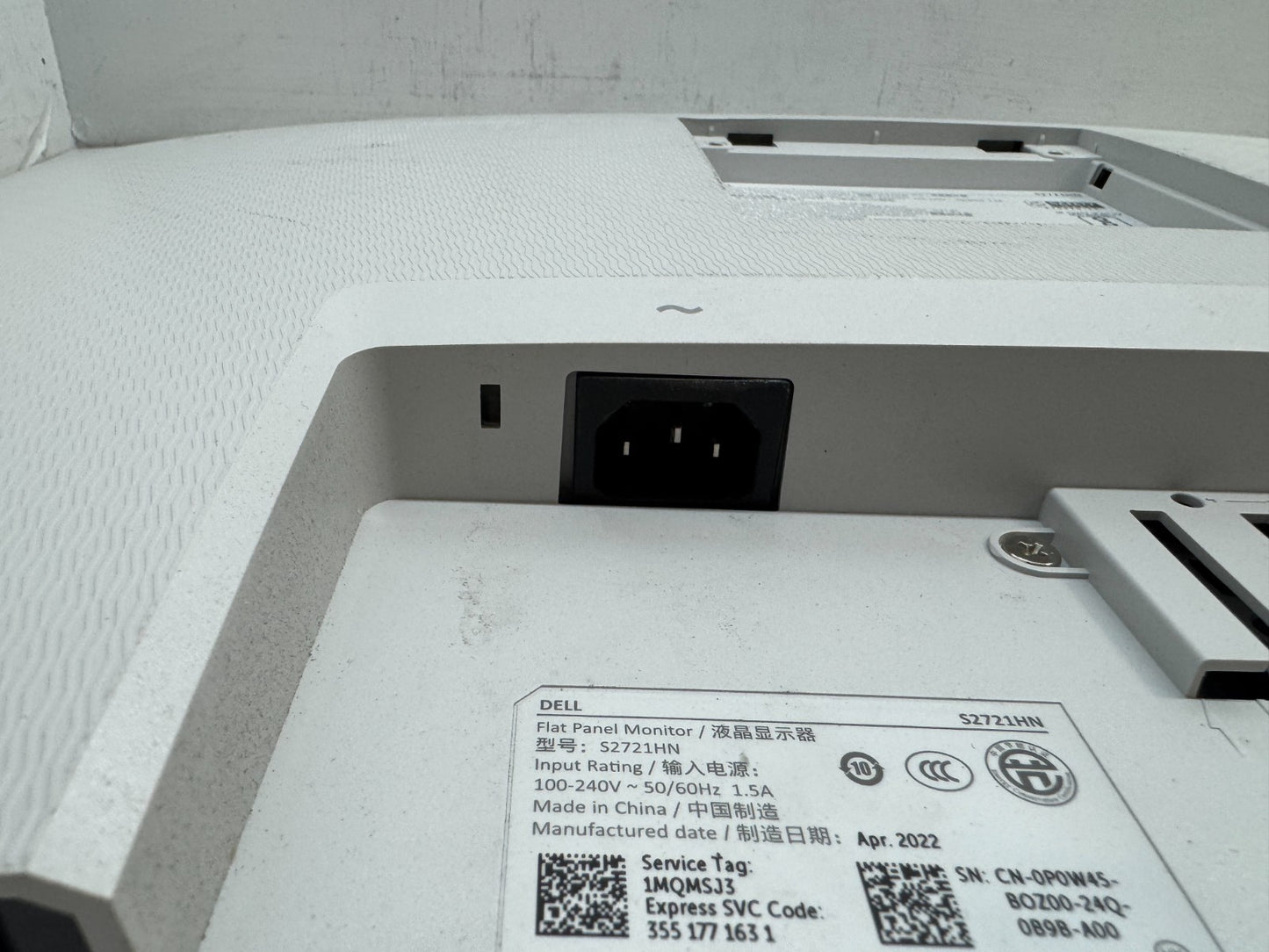 DELL S2721HN 27" FHD 75Hz MONITOR HDMI- No Stand