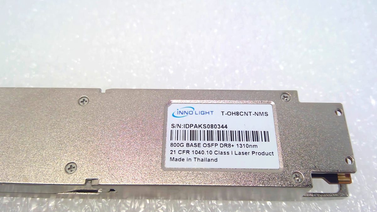 Innolight T-OH8CN-NMS 800GBASE OSFP DR8+ 1310nm MPO-12 SMF Optical Transceiver