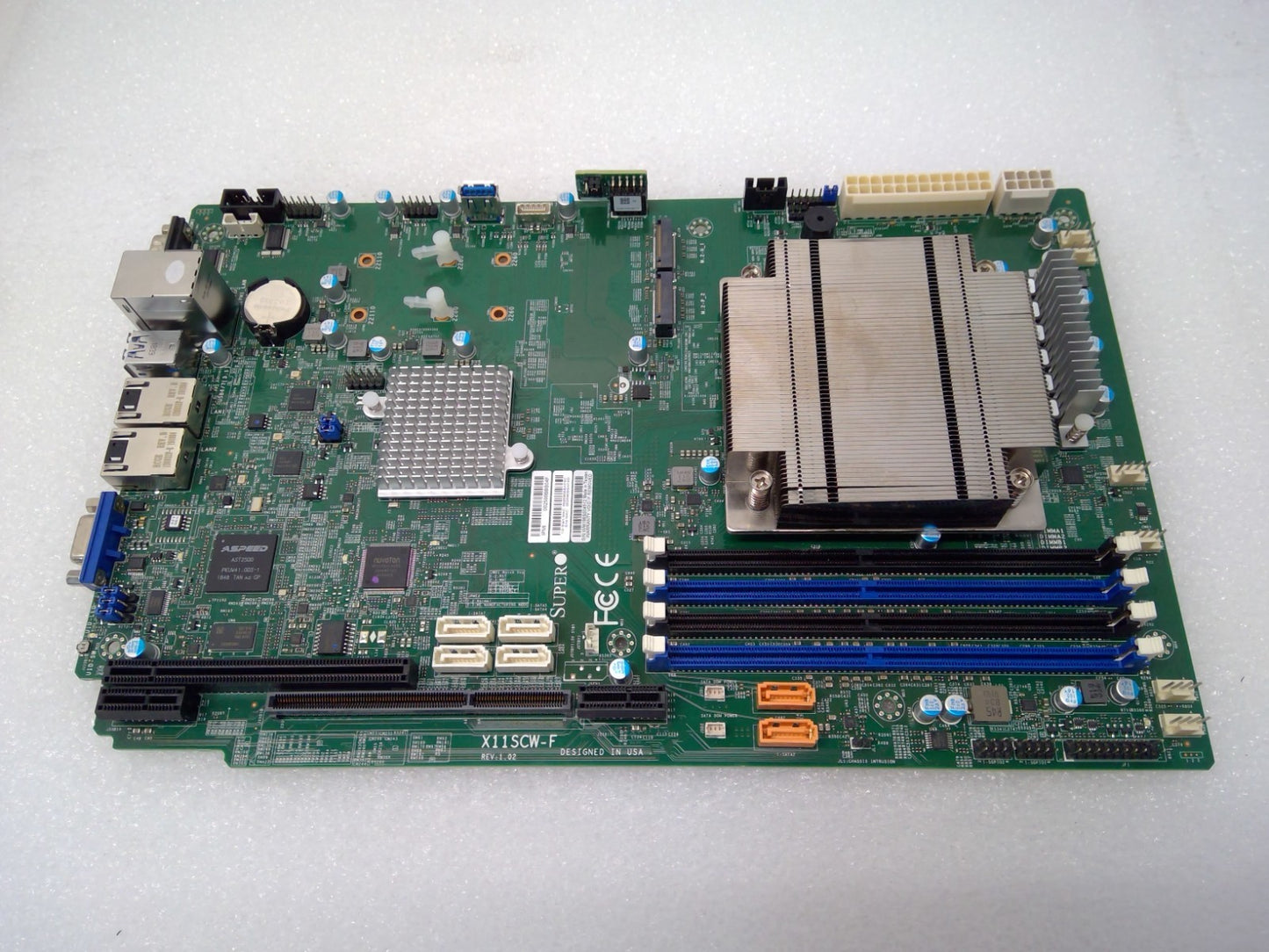 Supermicro X11SCW-F Socket(LGA 1151) DDR4 Server Motherboard -No CPU, I/O Shield