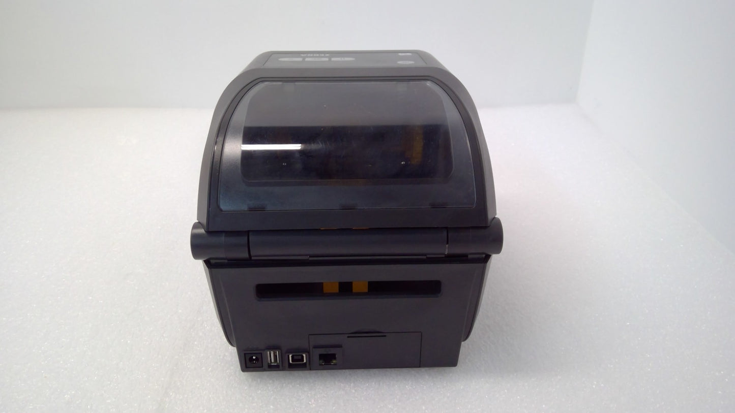 Zebra ZD420 Thermal Barcode Label Printer USB Network ZD42042-T01E00EZ *READ*