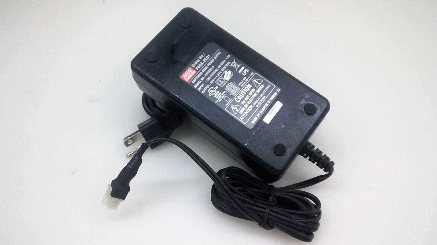 Mean Well ELJINTEK Power Supply P66A-8EQ1 48V 1.37A 66W 4-Pin W/Cord