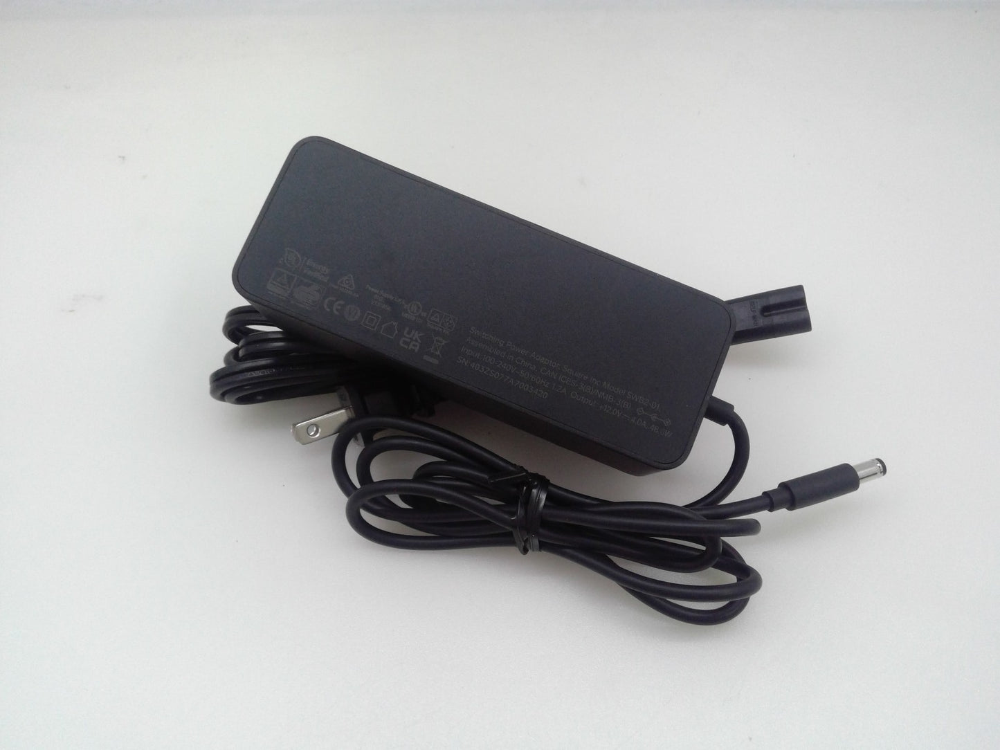 Genuine Square Switching Power Adapter 12V 48W SWB2-01 For Register POS System