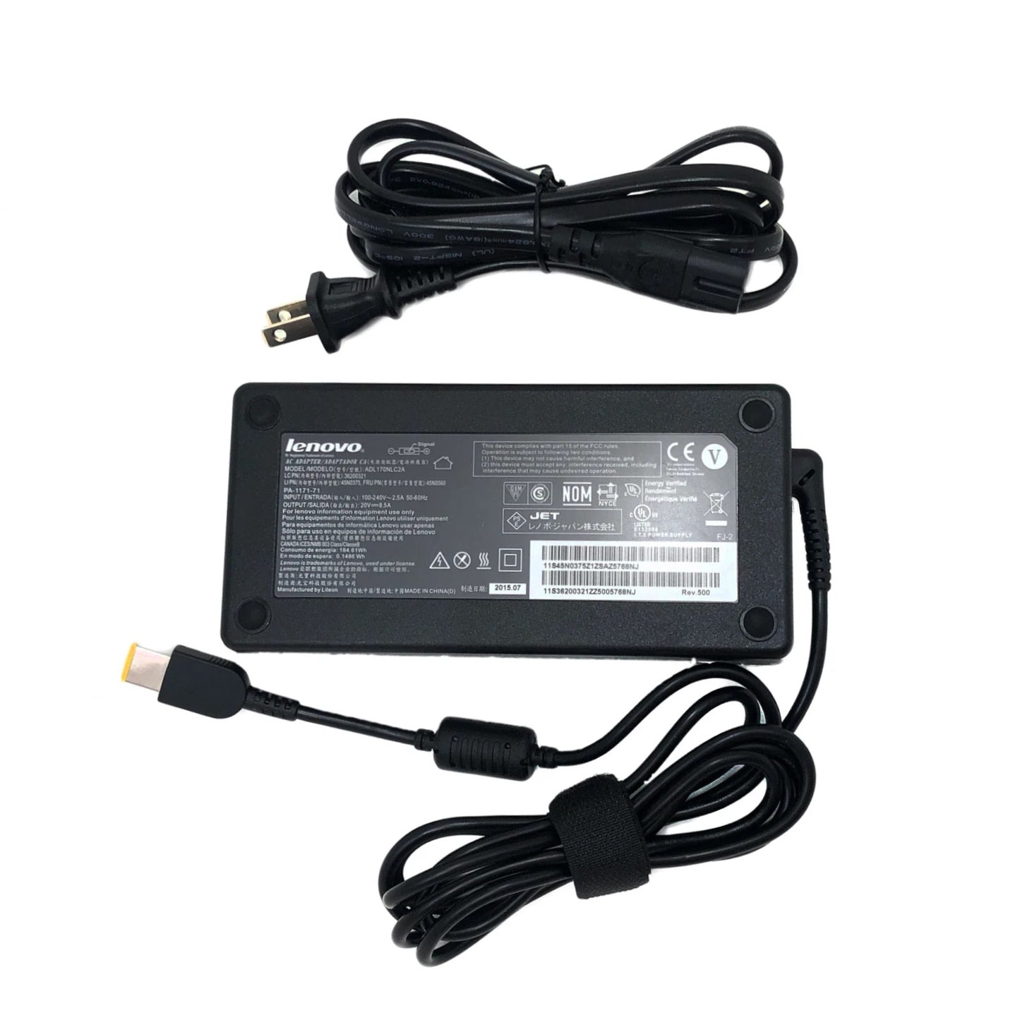Brand New  Lenovo 4X20E50574 ThinkPad 170W AC Adapter