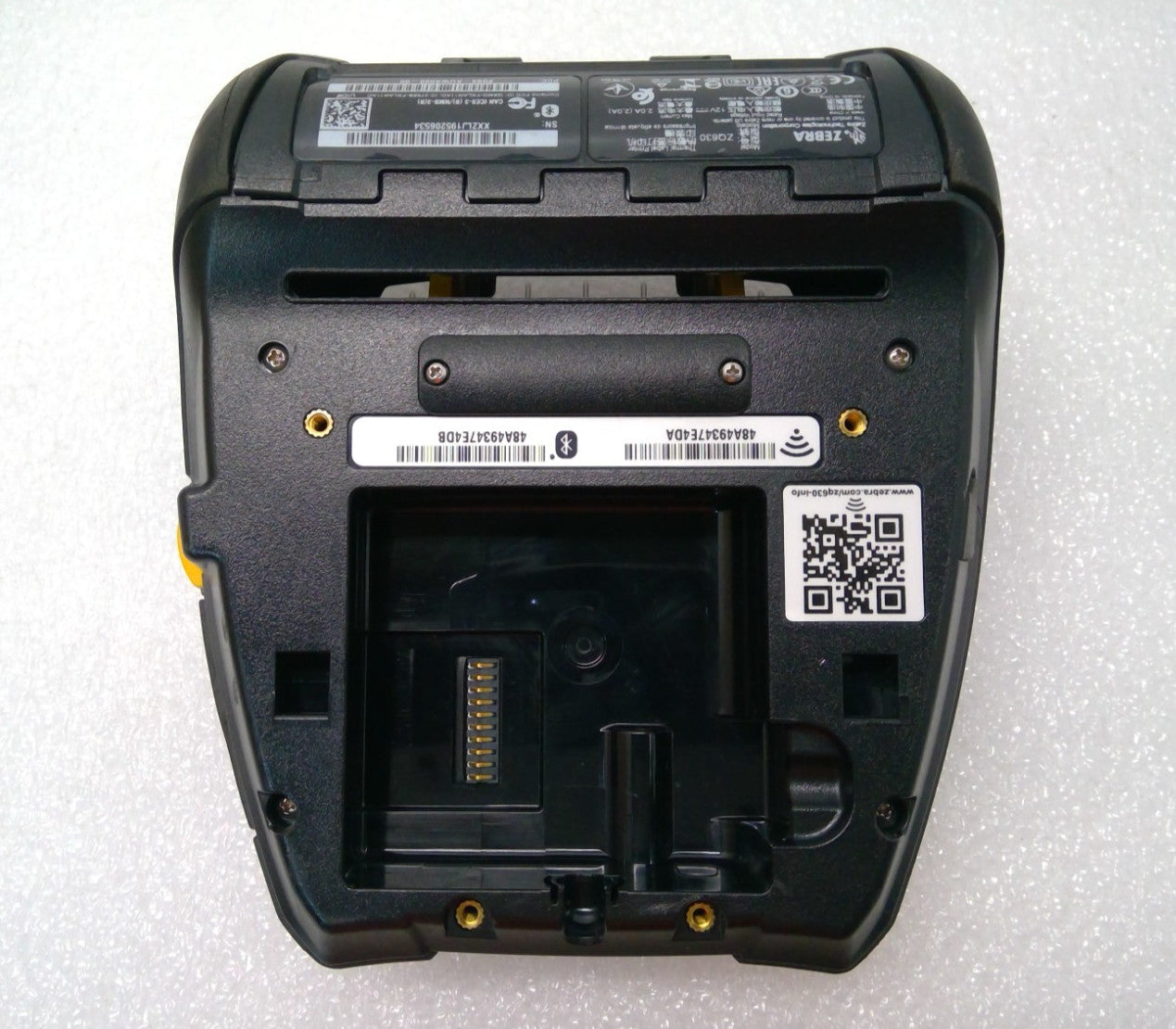 Zebra ZQ630 Direct Bluetooth WiFi barcode thermal  Printer /No battery