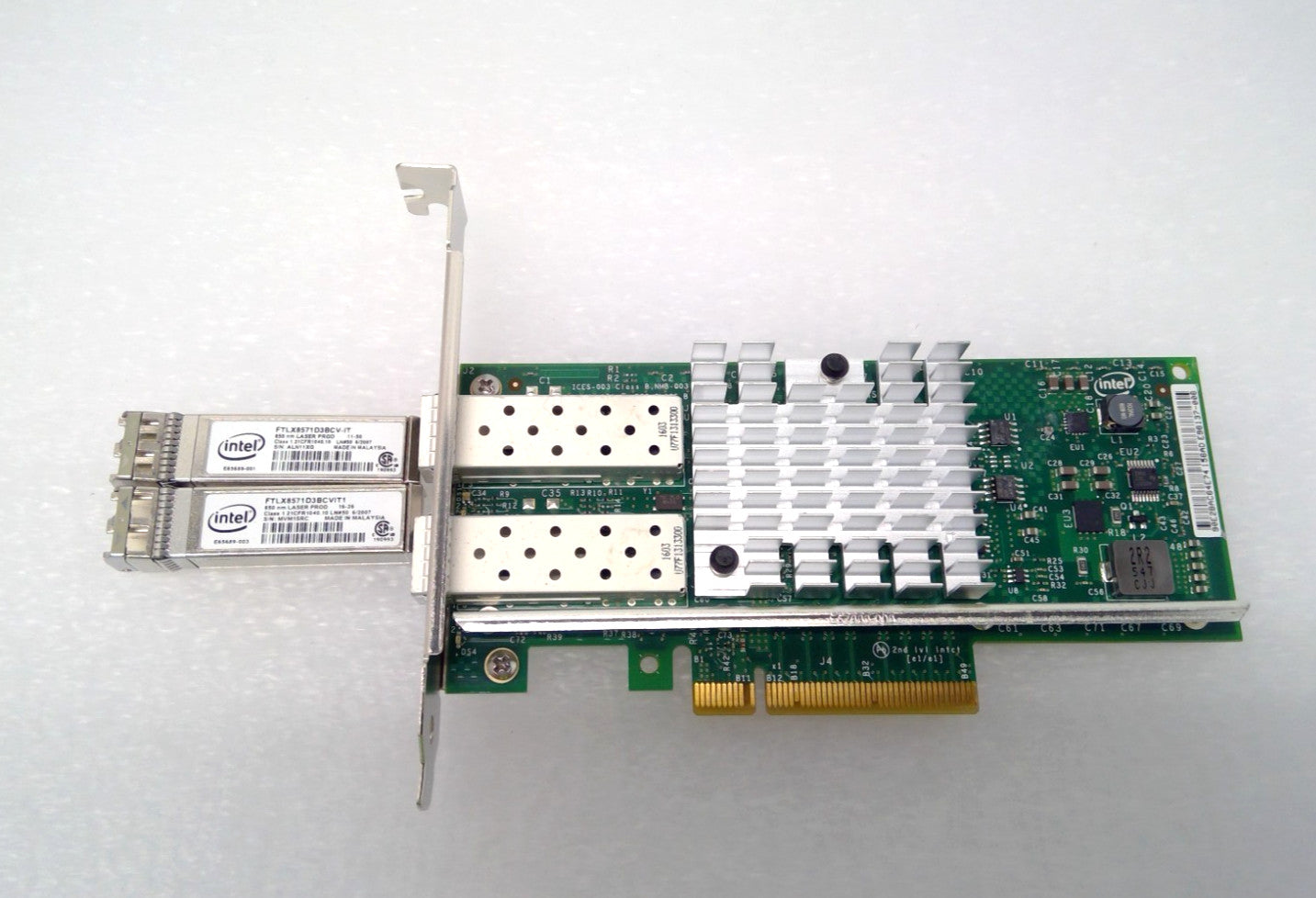 Cisco Intel Ethernet Converged Network Adapter X520 10GbE SFP+74-6814-01 W/2 SFP