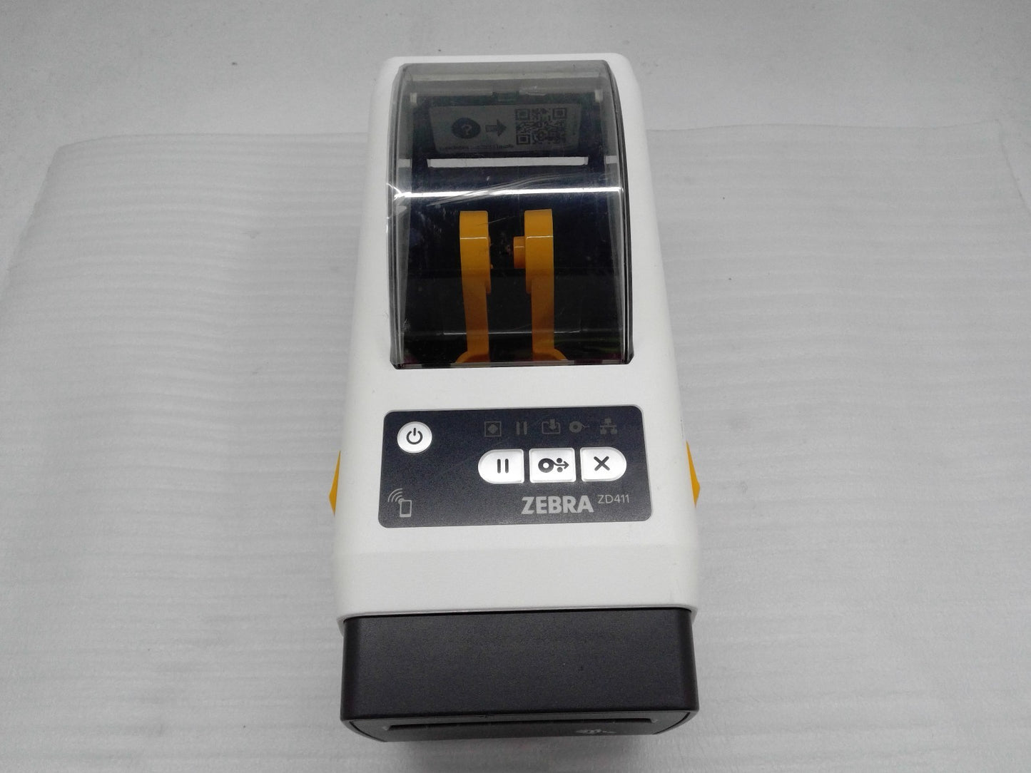 Zebra ZD411 Direct Thermal Ethernet 300 dpi ZD4AH22 W/Cutter# *Read*