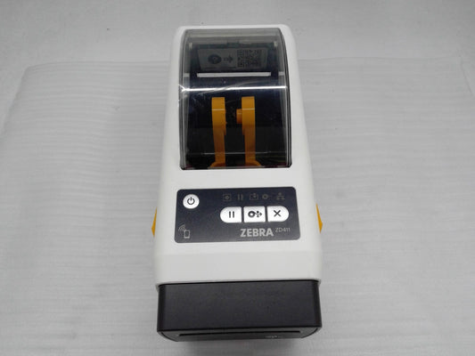 Zebra ZD411 Direct Thermal Ethernet 300 dpi ZD4AH22 W/Cutter# *Read*