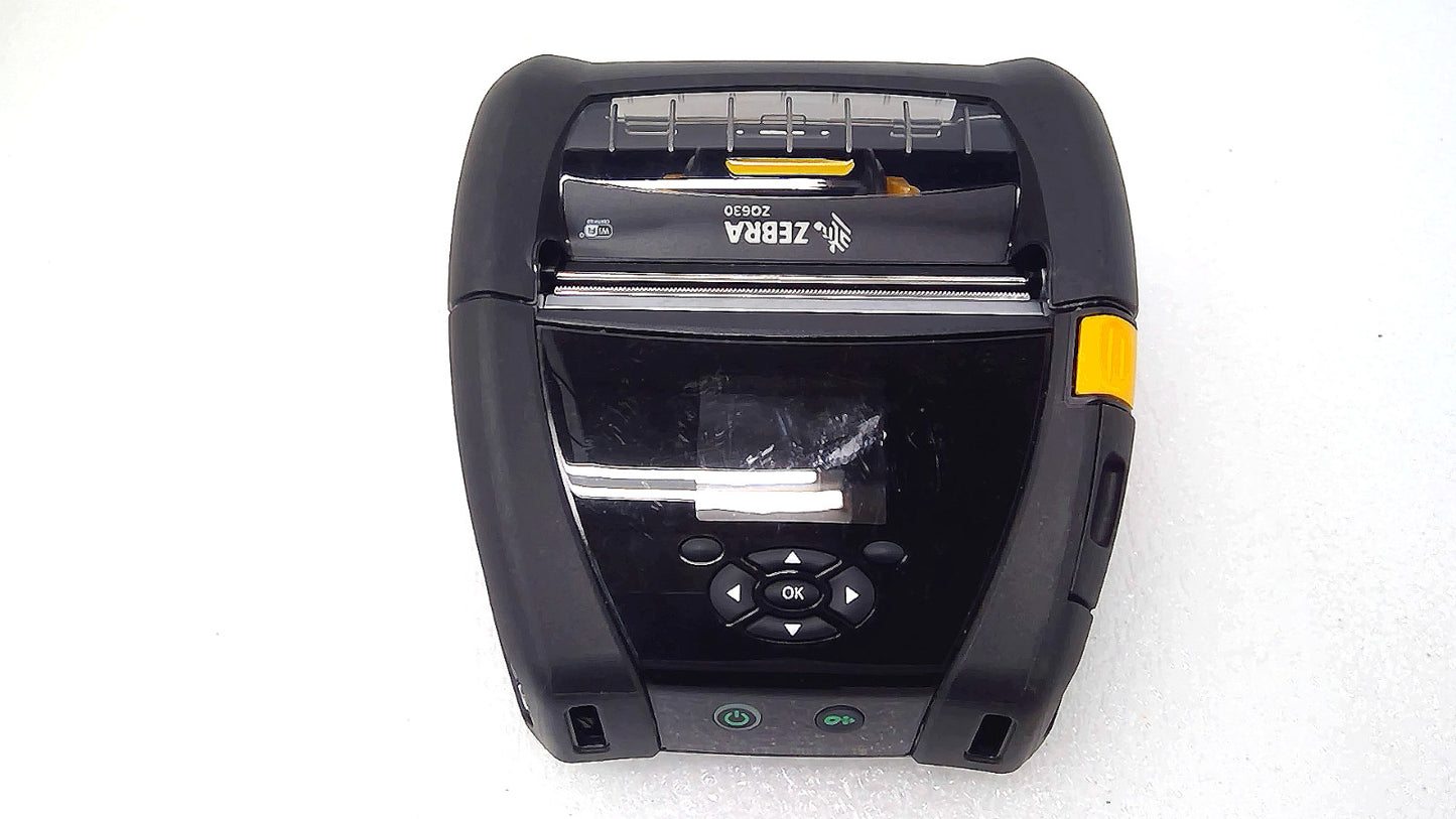Zebra ZQ630 Mobile Thermal Barcode Label Printer Bluetooth WiFi USB NO BATTERY