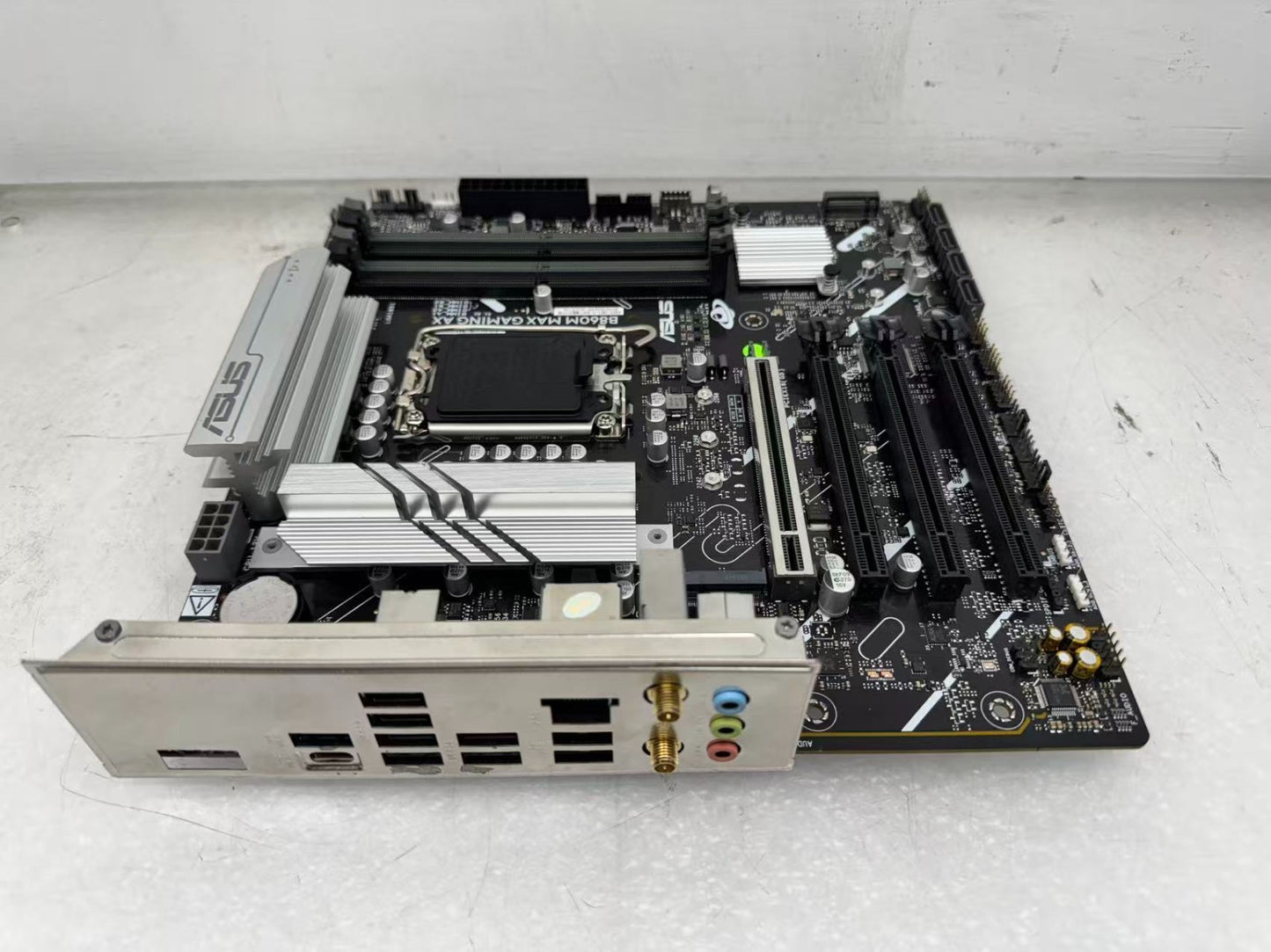 ASUS B860M MAX GAMING AX Motherboard DDR5 Intel Socket 1851 *READ*