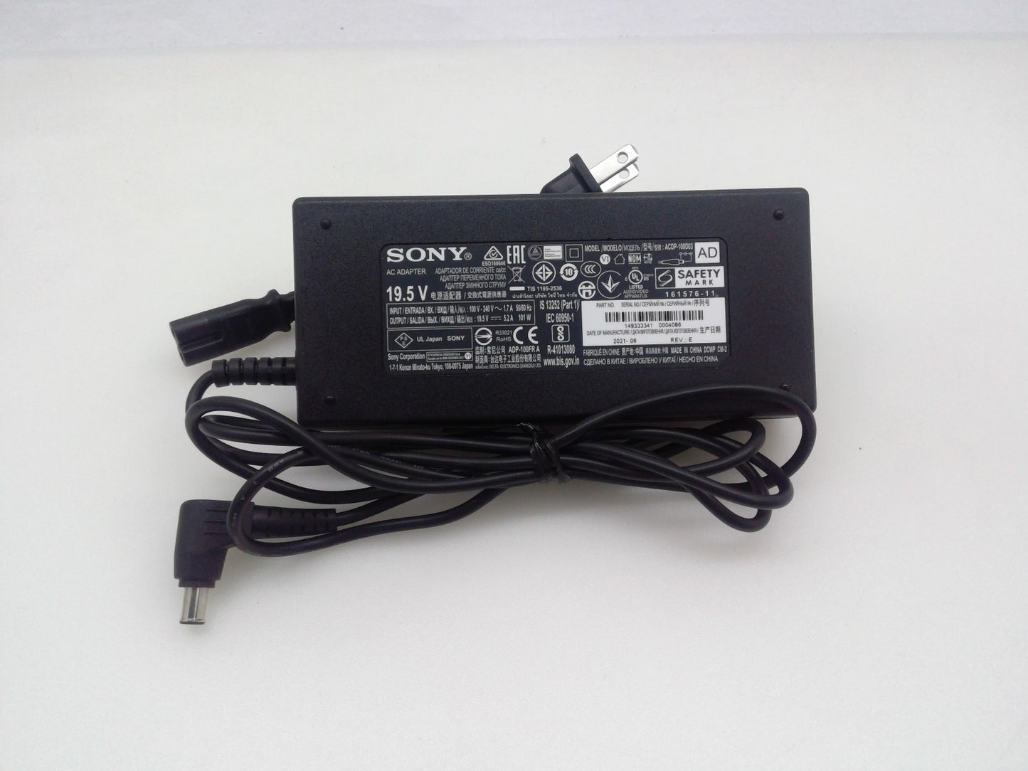 Original Sony 19.5V 5.2A  101W ACDP-100D03 Power Supply AC Adapter for Sony TV