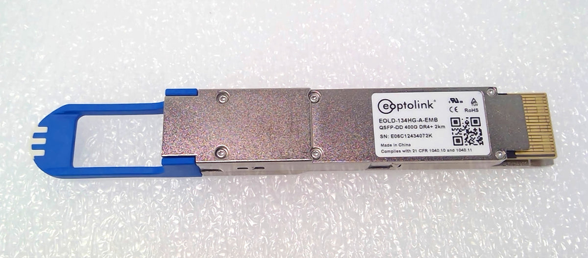 Eoptolink EOLD-134HG-A-EMB QSFP-DD 400G DR4+ 2KM Optical Transceiver Module