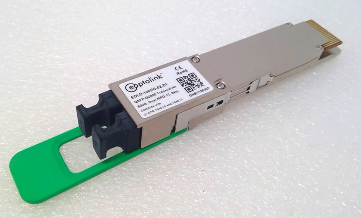 Eoptolink 800G QSFP-DD EOLD-138HG-02-D1 2x400G DR4 2km MPO Transceiver Module