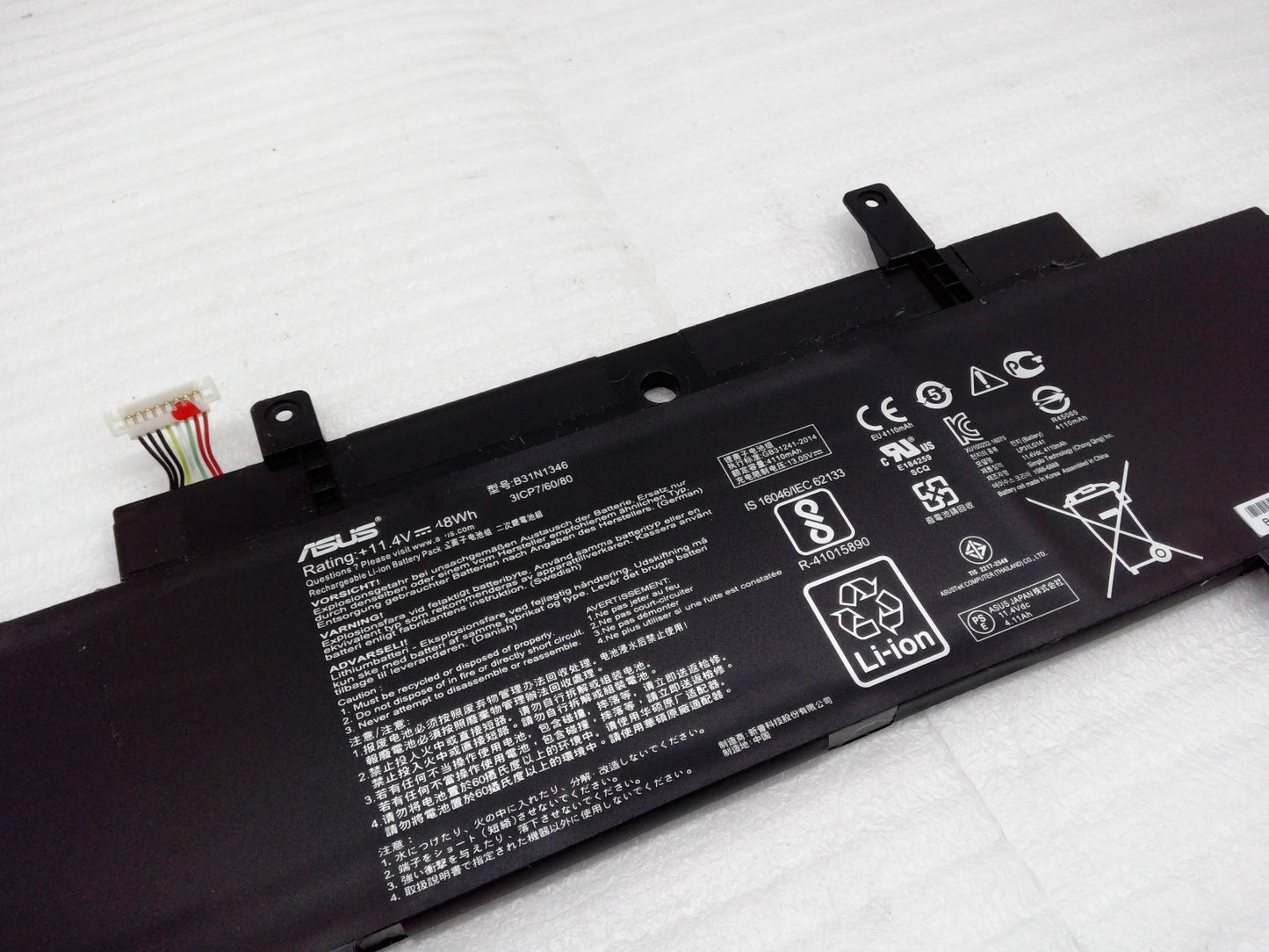 OEM B31N1346 Battery For ASUS CHROMEBOOK C300 C300M C300MA C300MA-DB01 13.3"