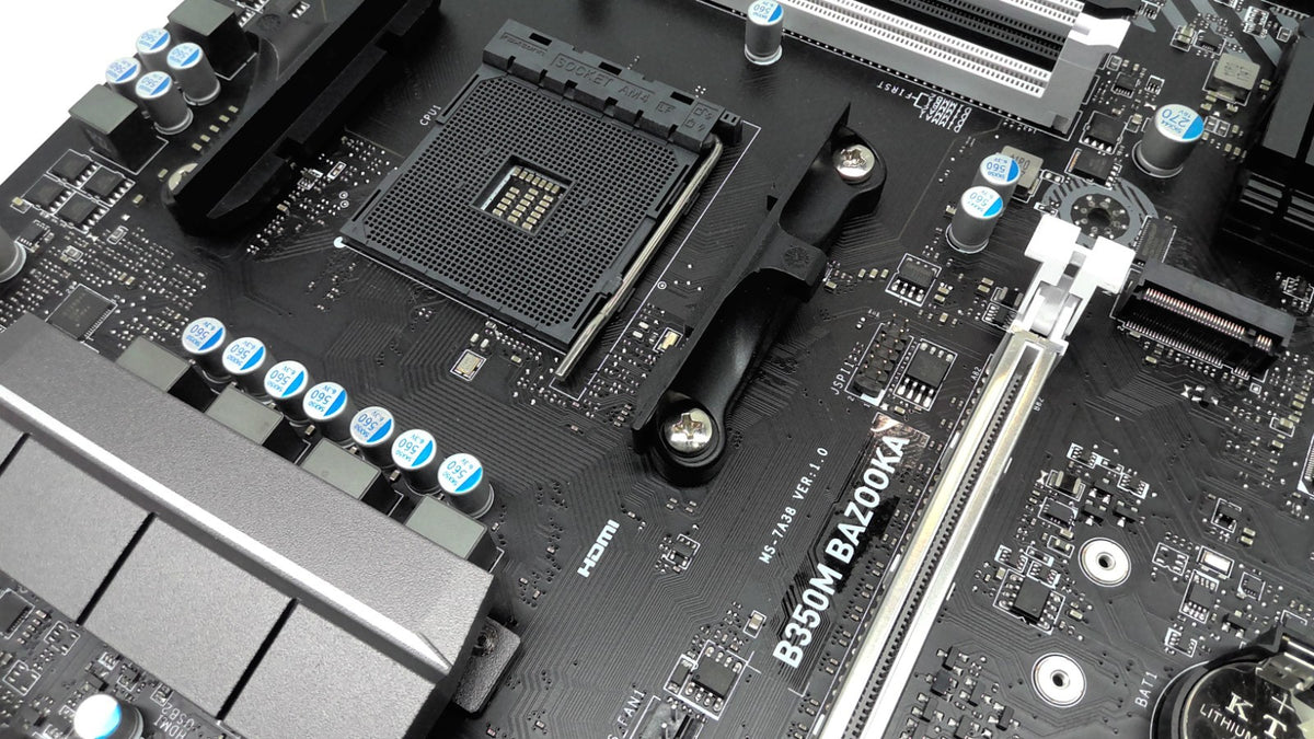 MSI B350M BAZOOKA Motherboard  Socket AM4 DDR4 Micro ATX
