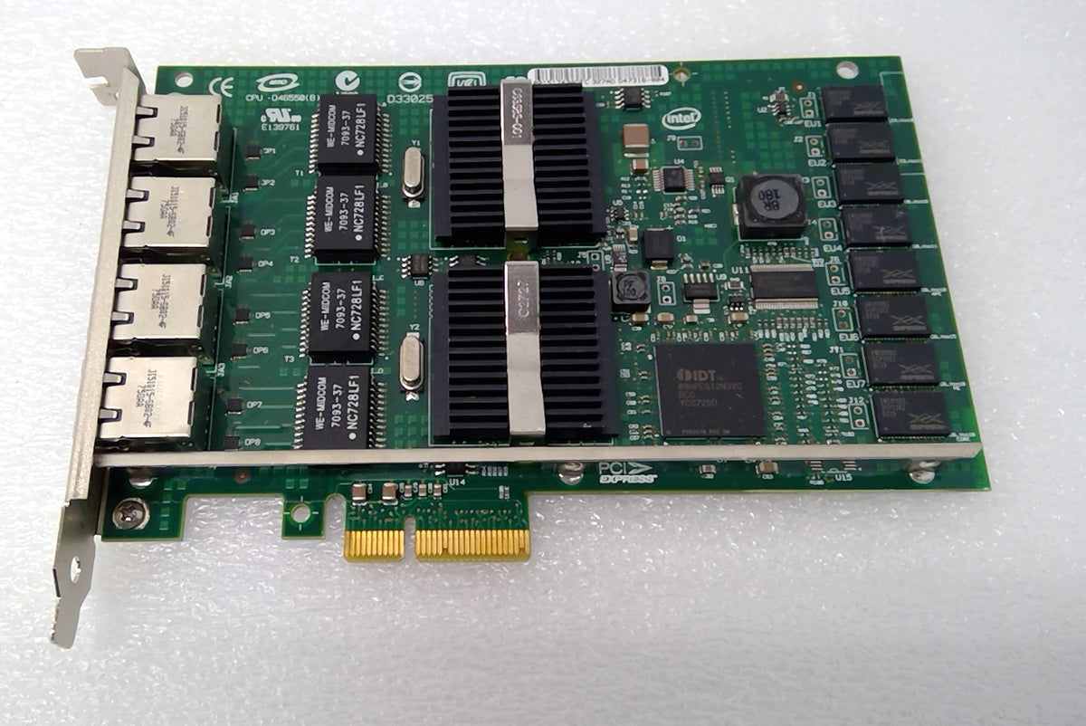 Intel PRO/1000 PT Quad Port PCIe Gigabit Server NIC Card EXPI9404PTBLK pfSense