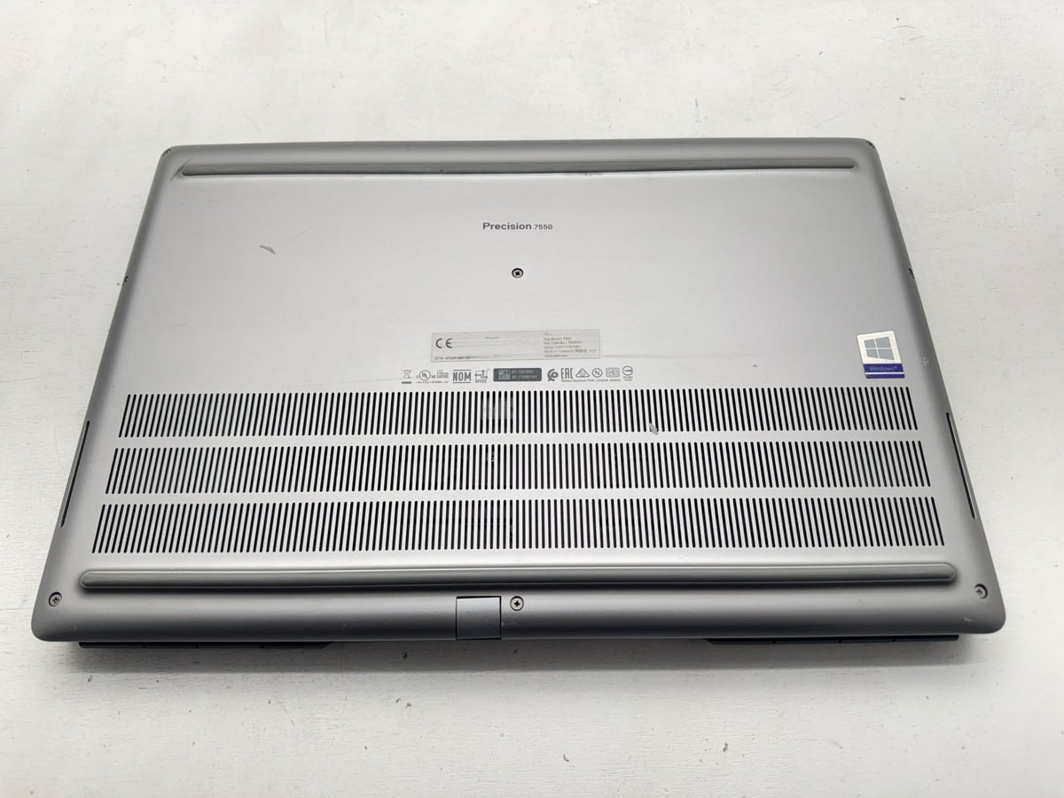 Dell Precision 7550 Intel i7-10850H@2.70GHz 32GB 512GB T2000 "no camera"-READ-