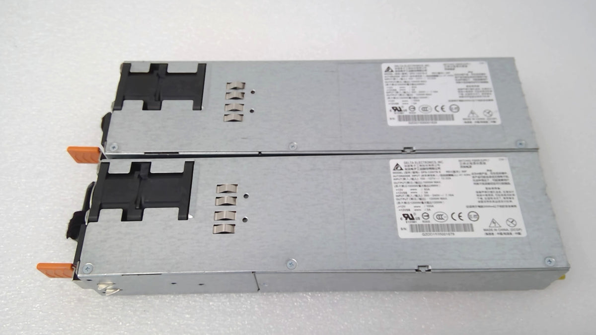 Lot of 2 Delta DPS-1200TB E 1200W Server PSU Power Supply 12V 100A