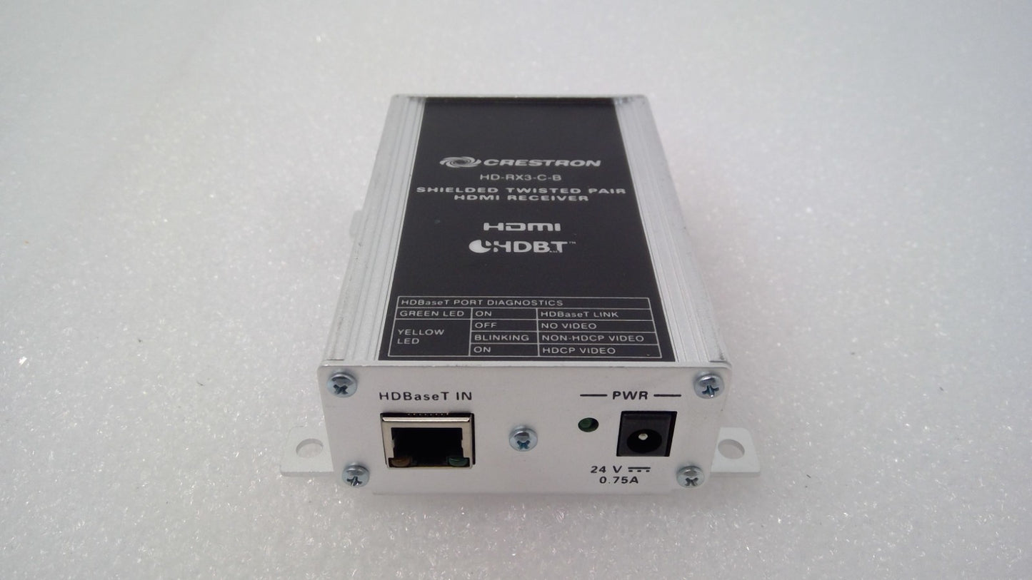 CRESTRON HD-RX3-C-B Shielded Twisted Pair HMDI Receiver  FREE S/H