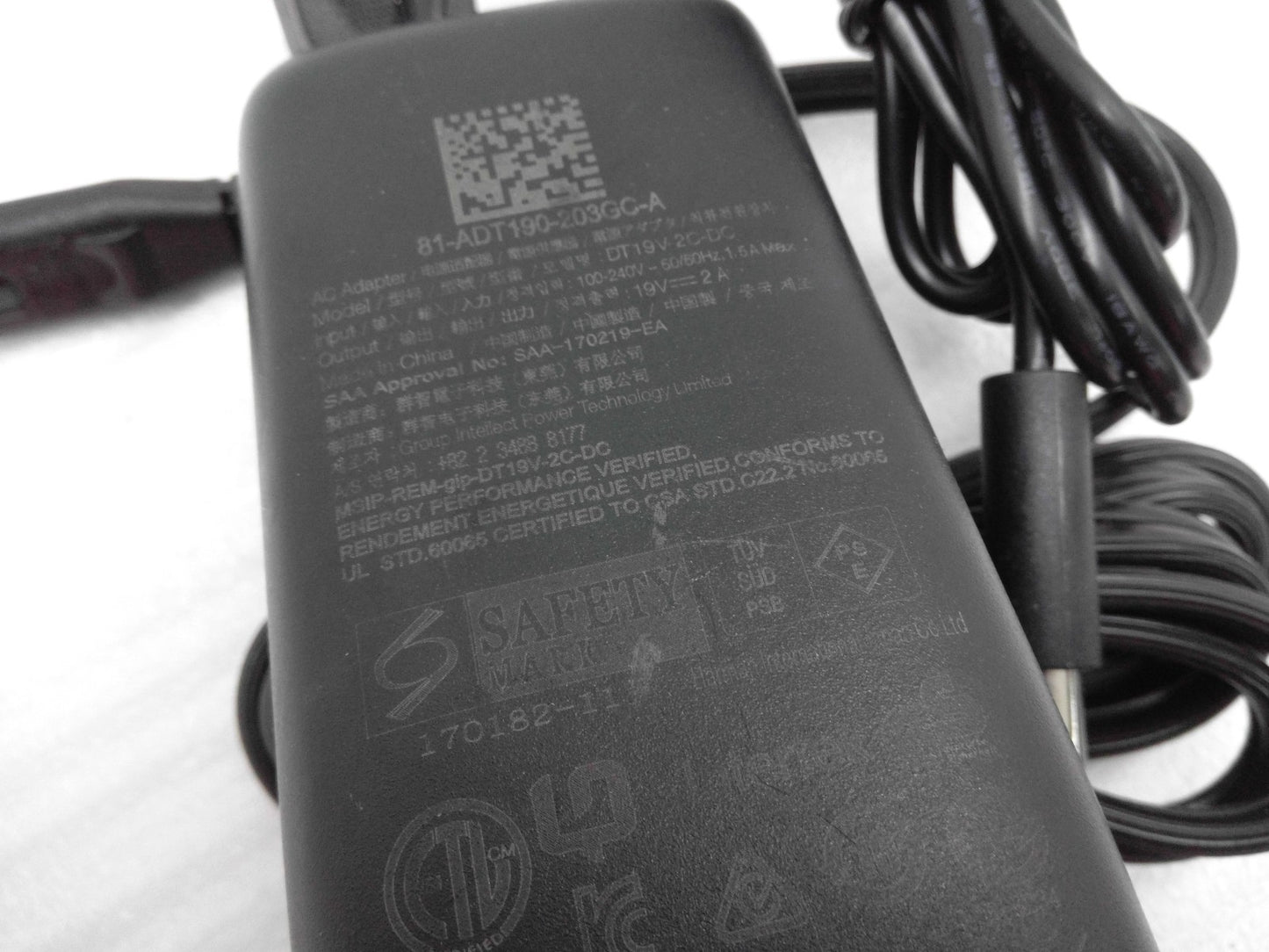 Original Harman Kardon Onyx Studio 6 Speaker DT19V-2C-DC 19V 2A  Adapter&Cord