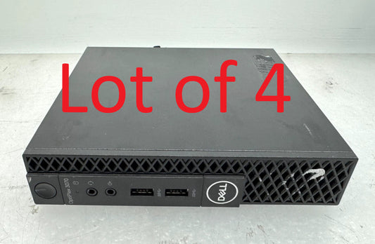 Lot of 4 Dell Optiplex 3070 Micro (Barebone) Chassis Motherboard NO CPU/RAM/SSD