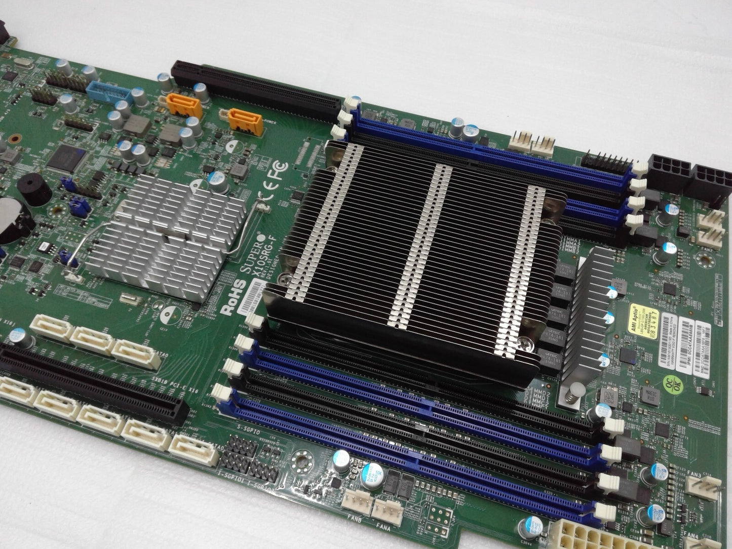 Supermicro X10SRG-F Motherboard LGA2011  + CPU/FAN Xeon E5-1630V@3.7GHz
