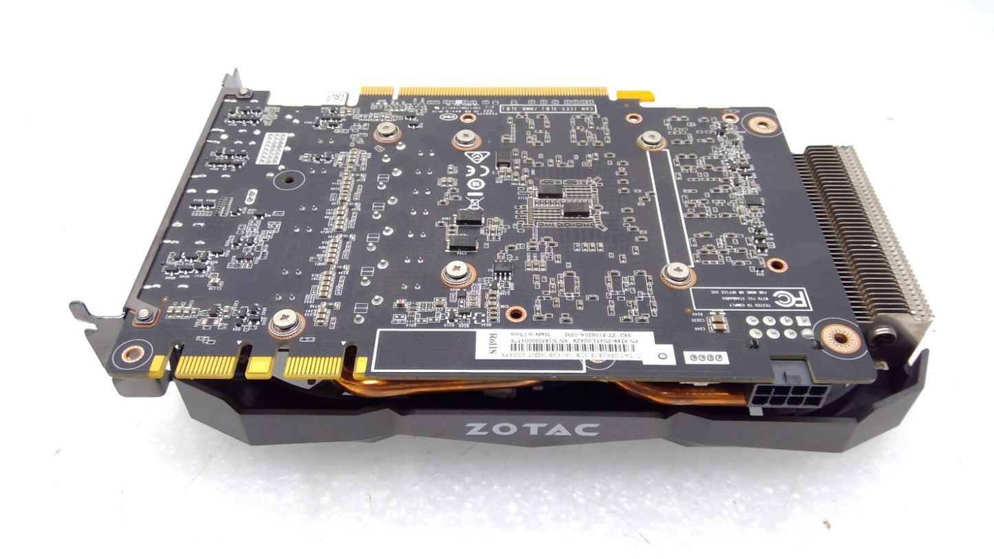 ZOTAC ZT-P10620A-10M NVIDIA GeForce GTX 1060 6GB GDDR5X Graphics Card