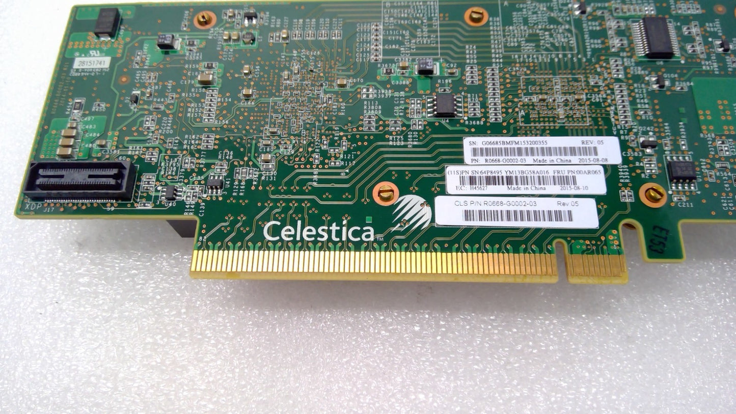 IBMCelestica 00AR065 FlashSystem PCI Compression Accelerator Card R0668-G0002-03