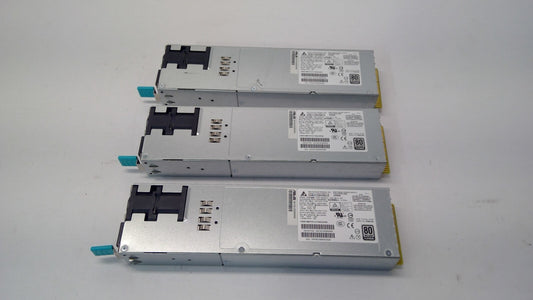 LOT OF 3 DELTA ELECTRONICS DPS-1600CB 1600W Switching Power Supply No Power Cord
