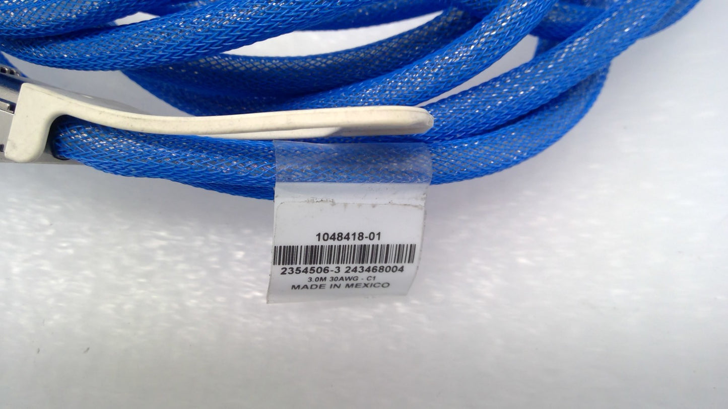TE Connectivity 2354506-3 800G OSFP TO 2X400G QSFP112 DAC Cable 3m 30AWG