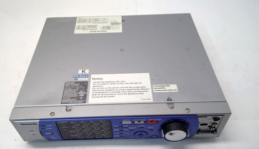 Panasonic WJ-HD316A 16-channel digital video recorder (DVR) manufactured