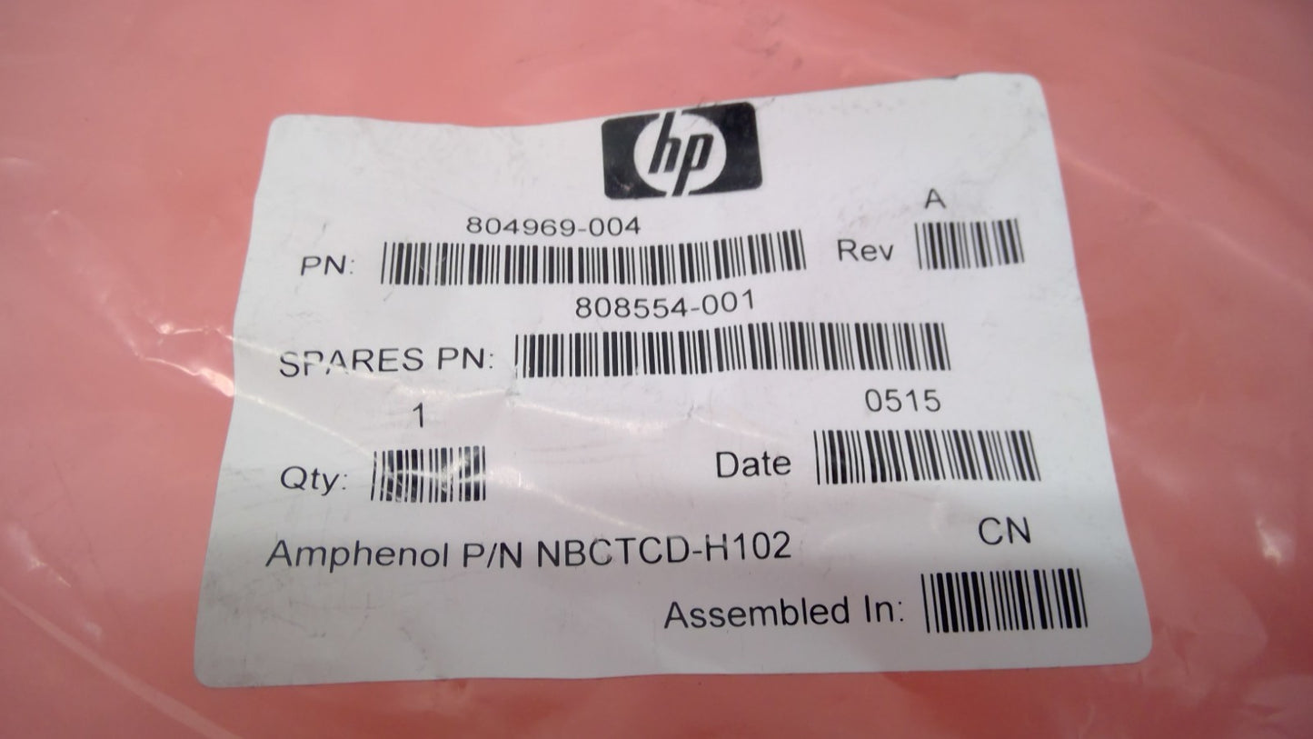 OPEN BOX HP 804969-004 SFF-8643 Splitter Cable 2m amphenol  1-to-2