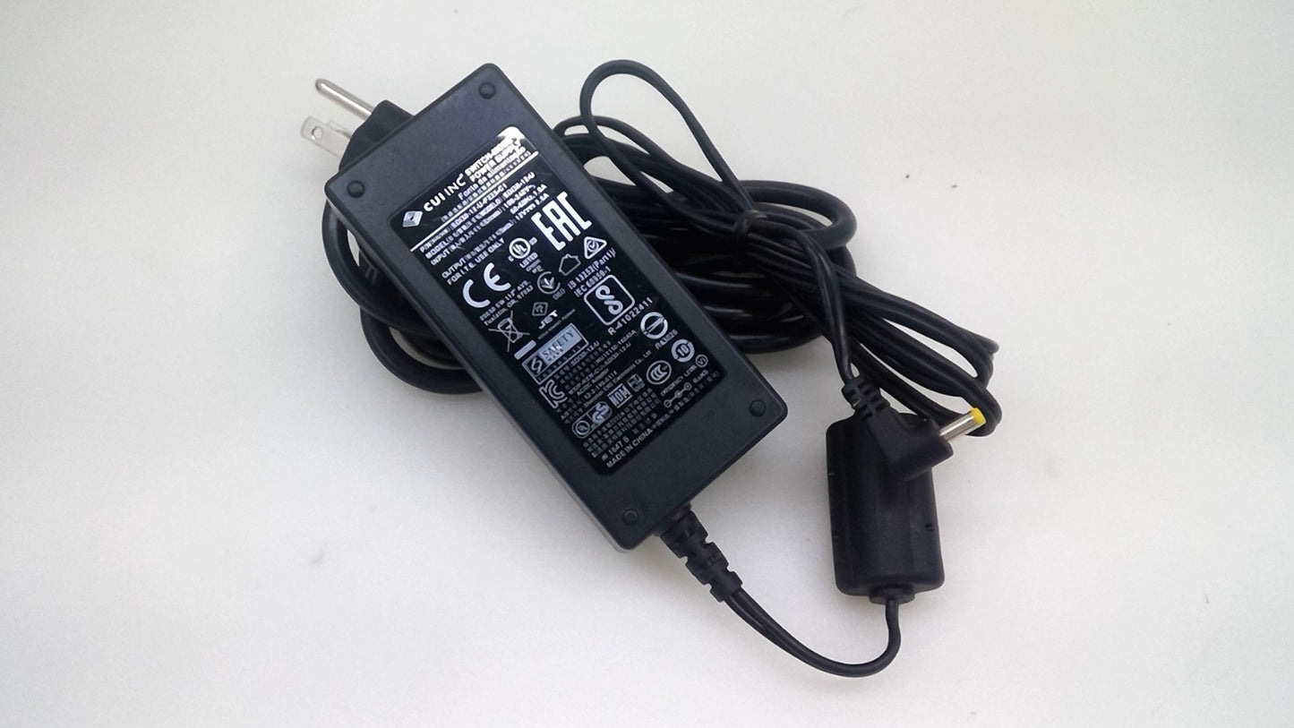 CUI INC P/N:SDI30-12-U-P225-C1 4.0*1.7mm 12V 2.5A Power Supply SDI30-P225-C1