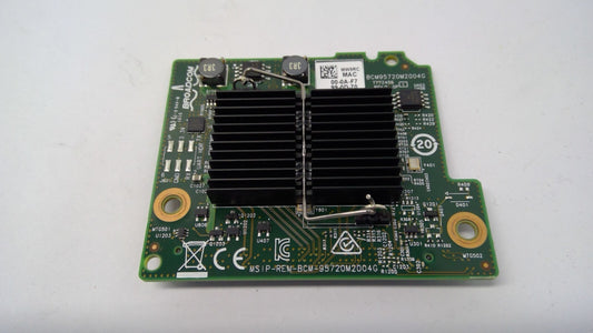 Dell MW9RC Broadcom 5720 1GB Quad Port 1GbE RNDC Blade Network Daughter Card