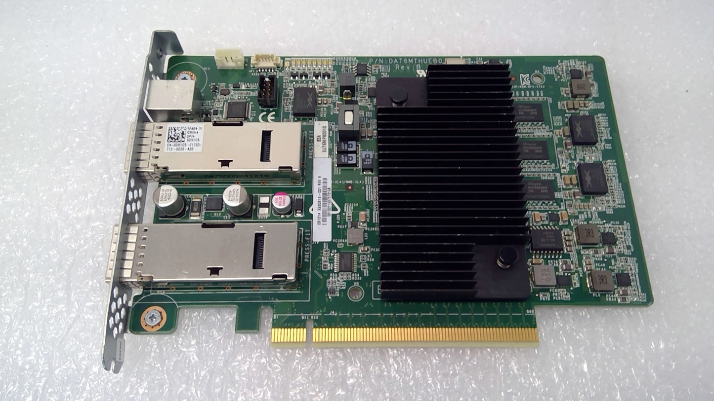 DELL Microsoft X930613-001 FPGA 2Port Stratix V 40GbE PCIe x16 Card 0DX1C5 *READ