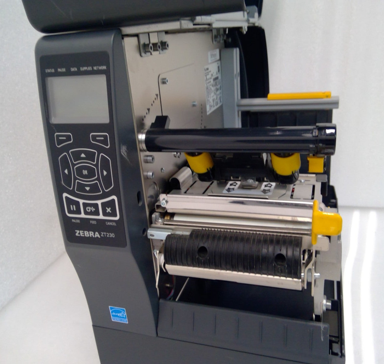 Zebra ZT230 123100-202 DIRECT Label Printer 1 USB A TO B+1 Power Cord